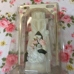 Jamie Lynn Wedding Ceremony Candle Keepsake.